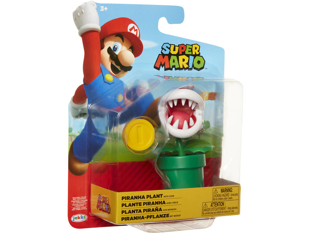 Super Mario Figura 10 cm. Jakks 413744
