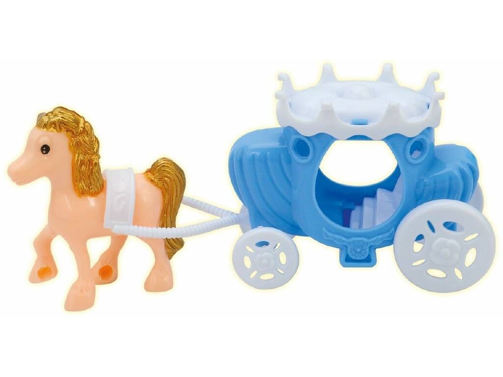 Chateau de Princesses Lumières et Sons avec Carrosse