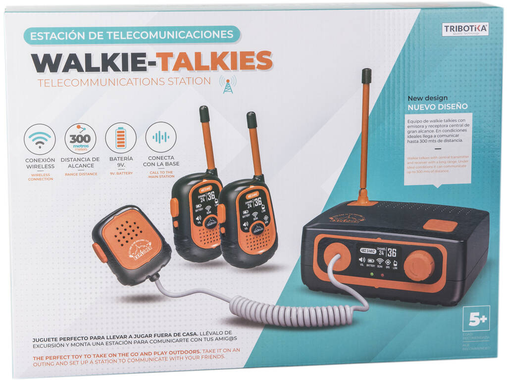 Tribotika Set 2 Walkie Talkies