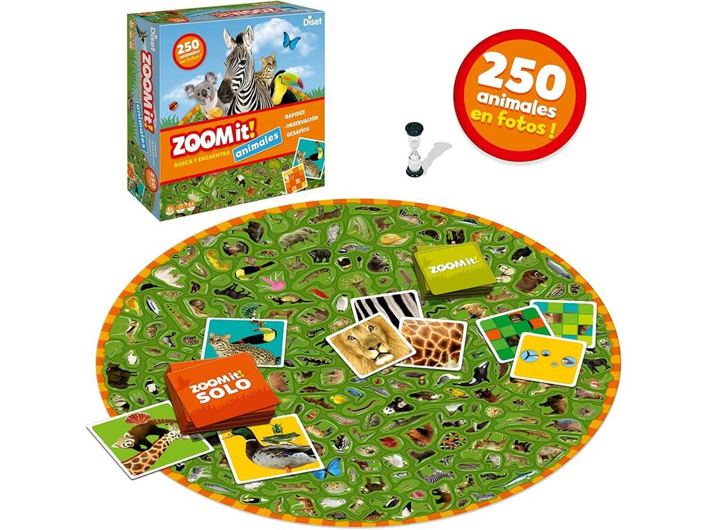 Zoom It! Gioca e Trova Diset 63799