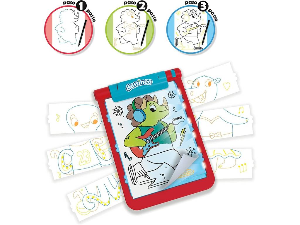 Personnages Dessineo Pas à Pas Diset 60198