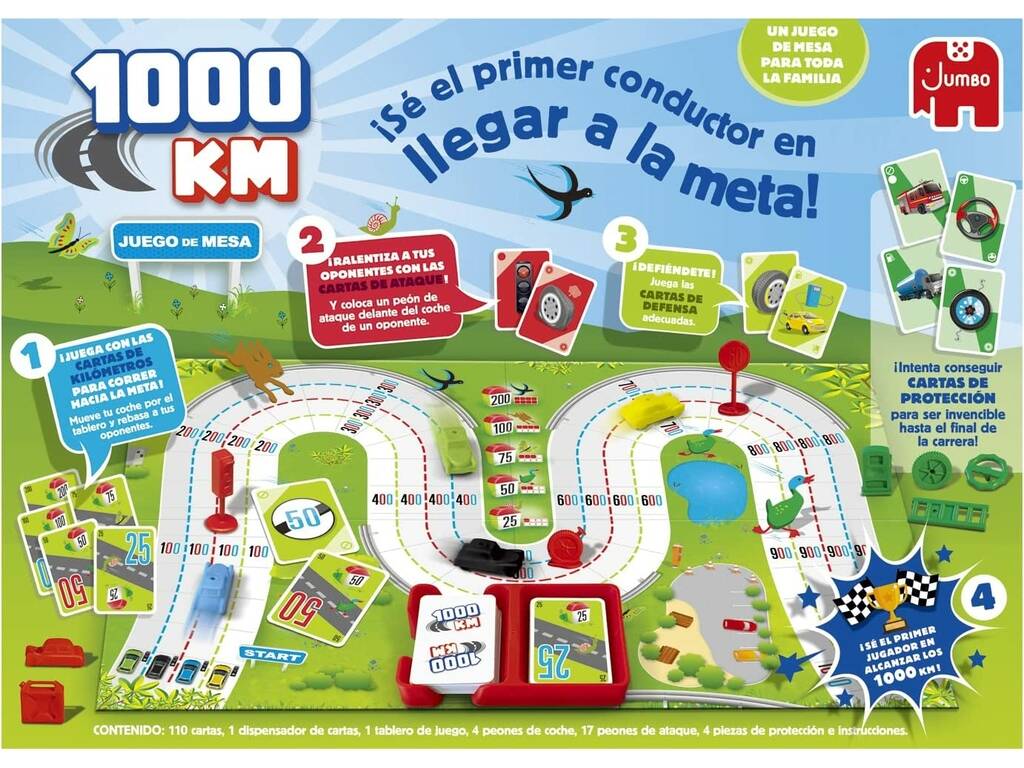 Gioco da Tavolo 1000 Km Diset 19902