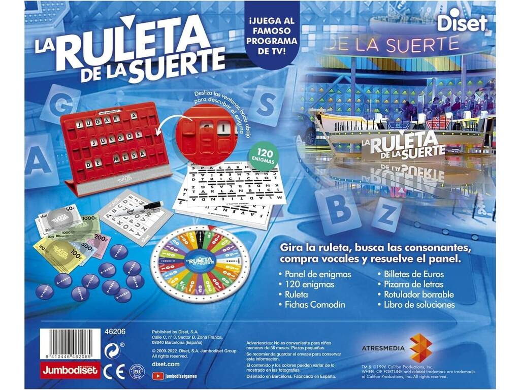la Ruota della Fortuna Diset 46206