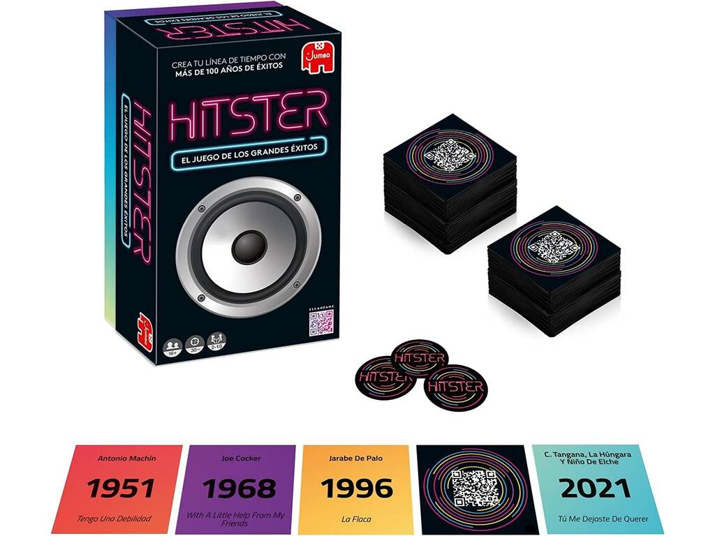 Hitster The Greatest Hits Jeu Diset 19888