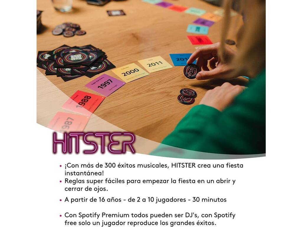 Hitster The Greatest Hits Jeu Diset 19888
