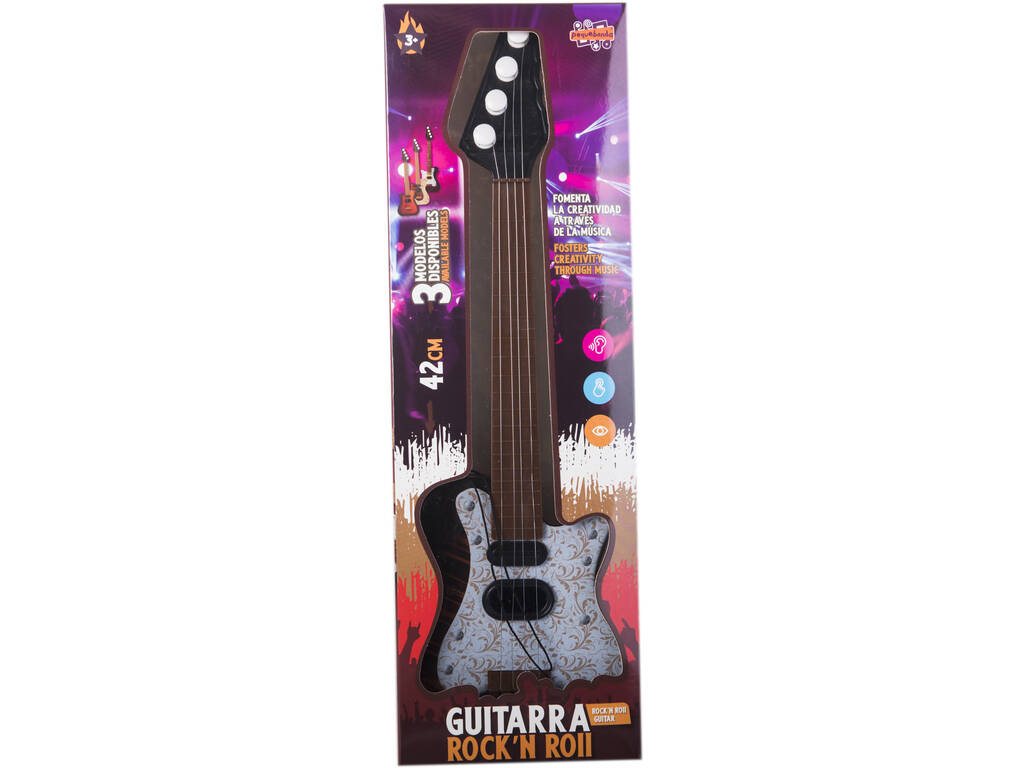 Guitare rock 42 cm. Blanc