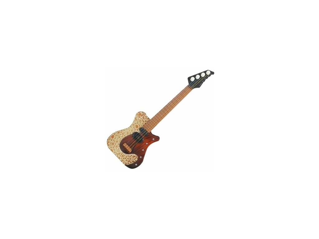 Guitare rock 42 cm. Marron