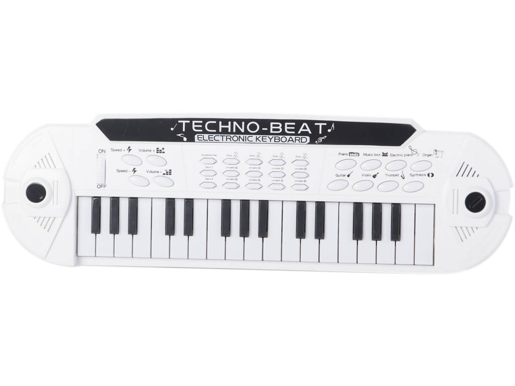 Clavier électronique blanc pour enfants