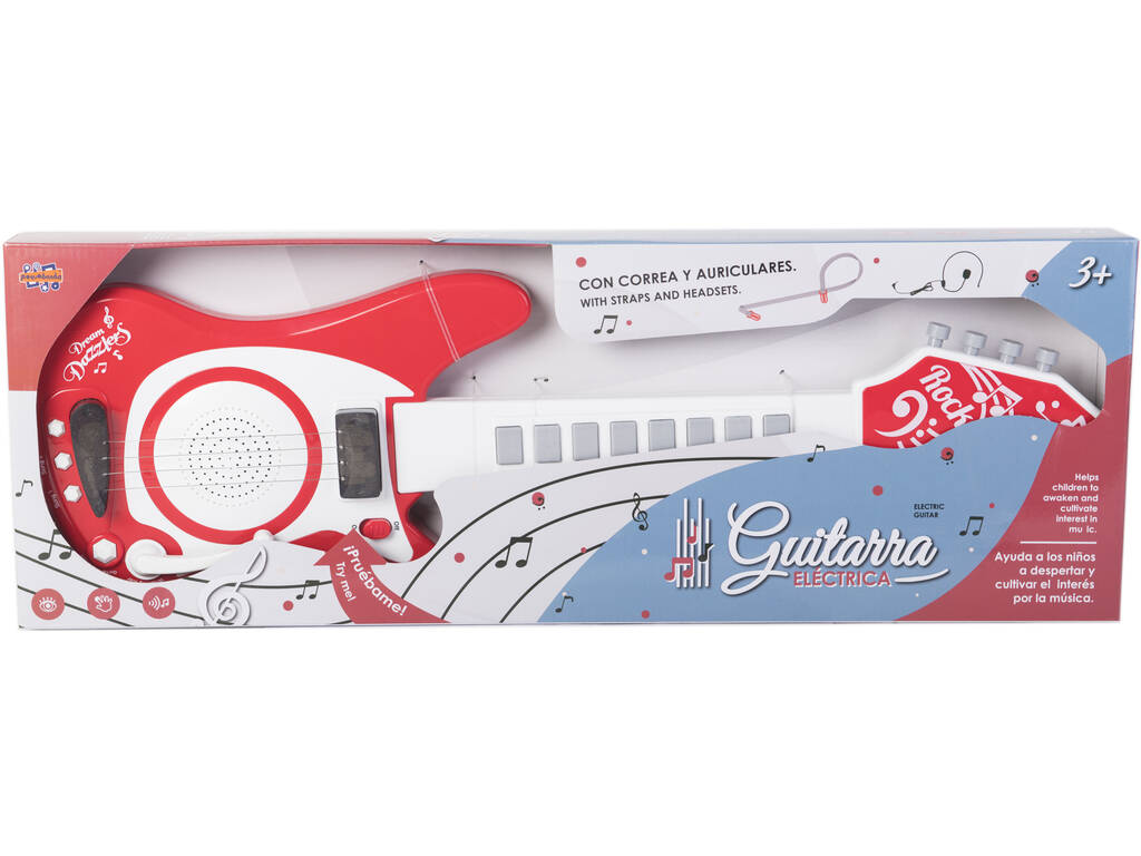 Chitarra elettrica per bambini rossa