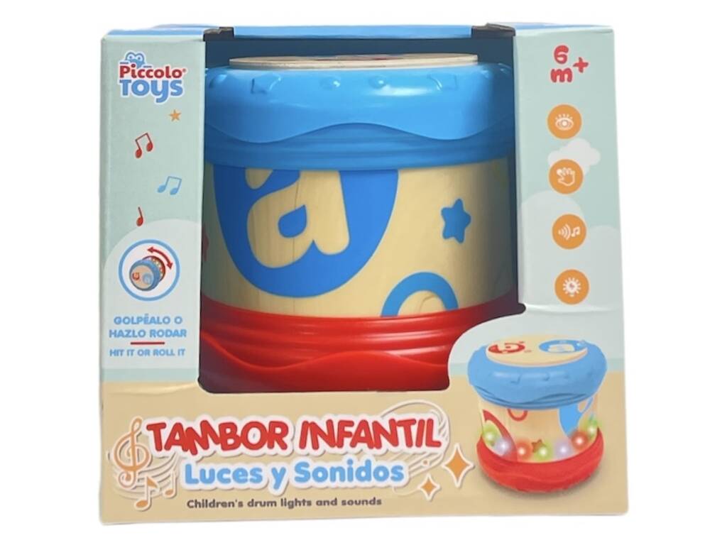 Kindertrommel mit Licht und Sound