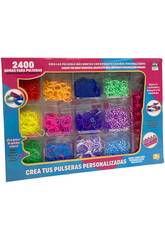 Jeu d'élastiques 2.400 pièces