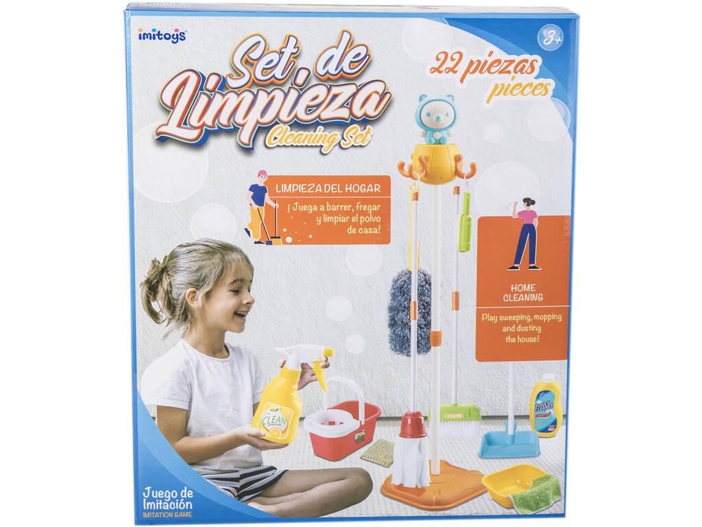 Set d'accessoires de nettoyage 22 pièces