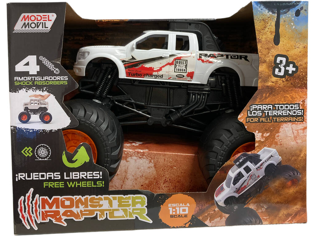 Voiture Raptor Big Foot Monster 1:10