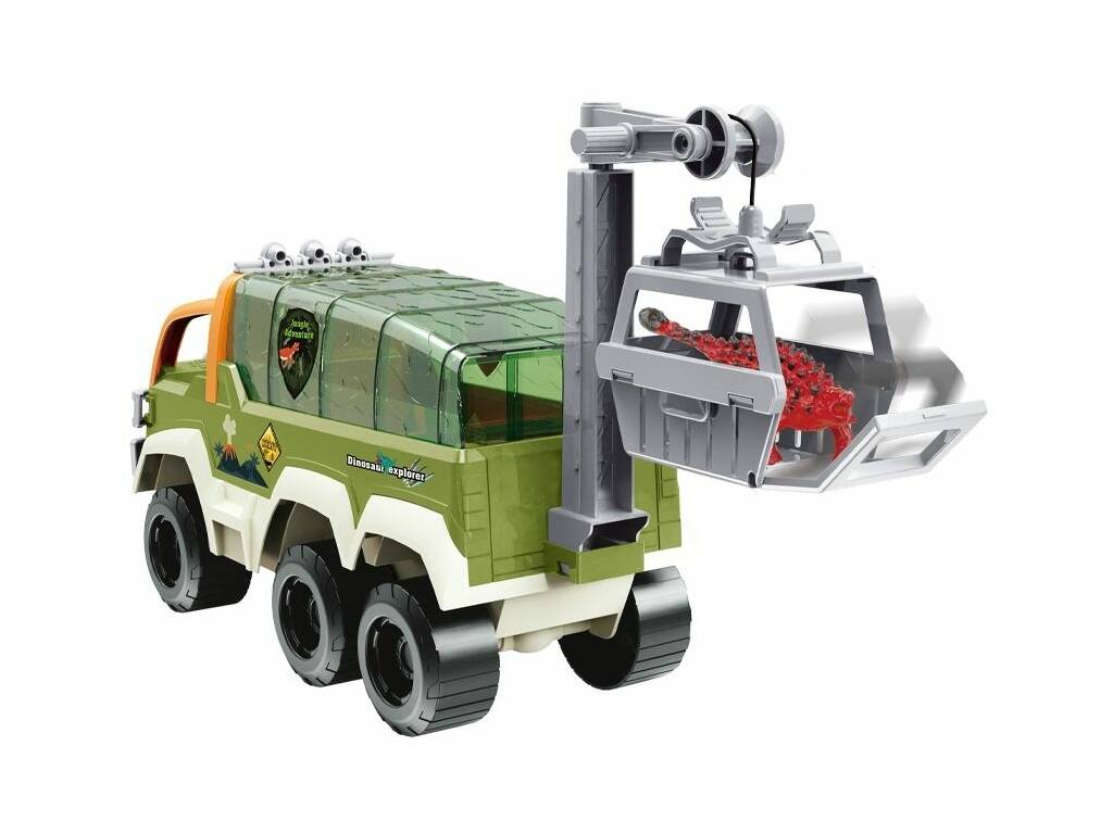 Van Dinosaur Explorer avec lumières et sons