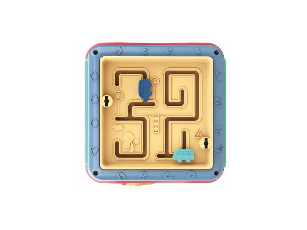 Cubo multiattività per bambini con luci e suoni