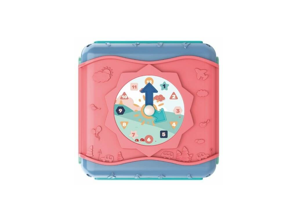 Cubo multiattività per bambini con luci e suoni