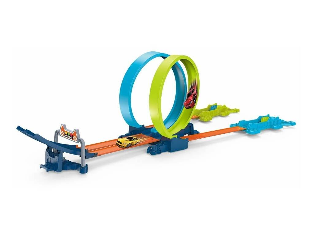 Pista Looping con 2 Automobili