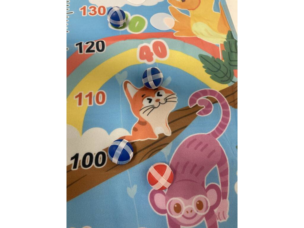 Tabela de Crescimento 130x35 cm. Com Objetivos e Bolas Adesivas