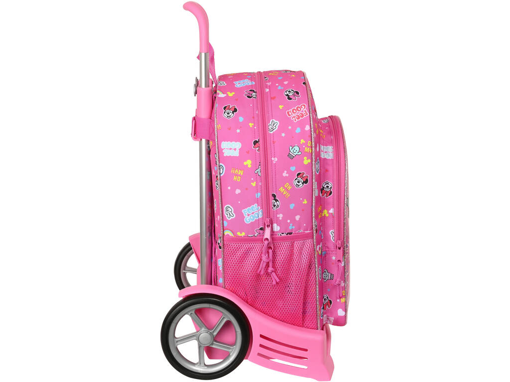 Zaino con trolley Evolution Minnie Mouse Lucky Safta 612212860