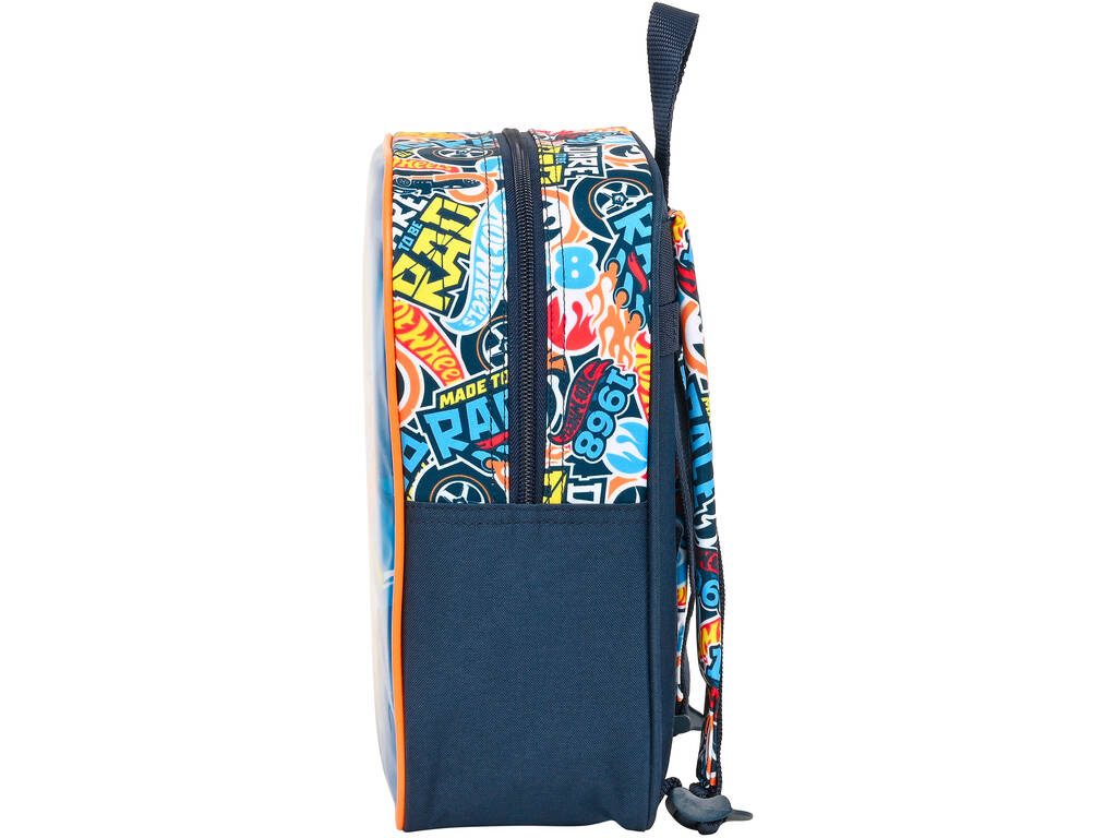 Sac garderie Adaptable à Trolley Hot Wheels Safta 612238232