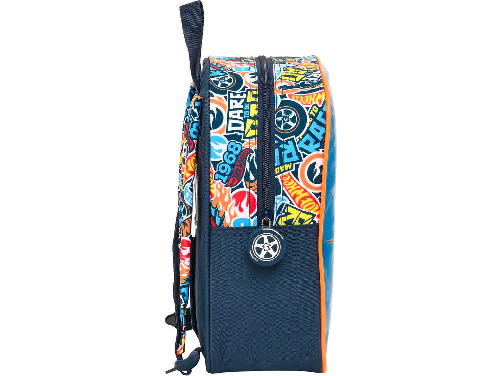 Sac garderie Adaptable à Trolley Hot Wheels Safta 612238232
