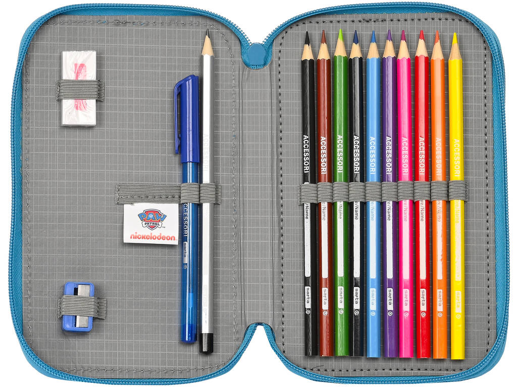 Paw Patrol Trousse à crayons 28 pièces Safta 412256854