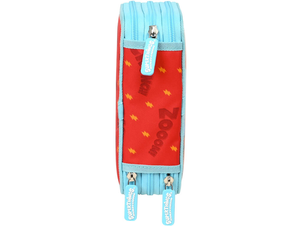 Trousse triple 36 pièces Superthings Kazoom Kids Safta 412276857