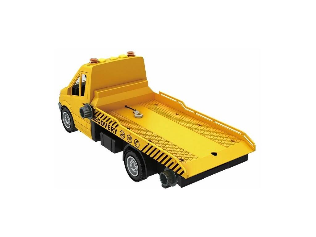 Véhicules Spéciaux Pack Grue avec voiture rouge