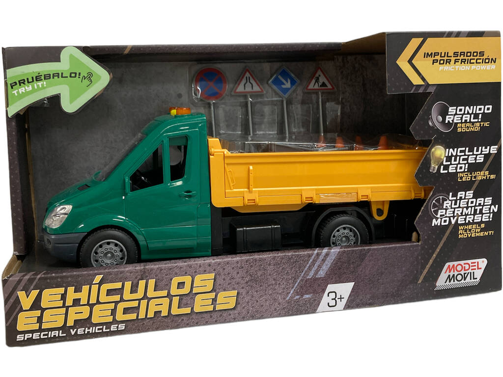 Véhicules Spéciaux Pack Camion avec Matériel de Travail