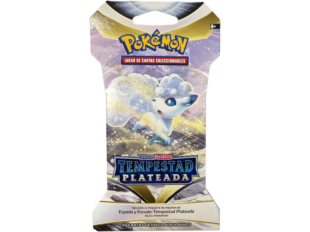 Pokémon TCG Busta Blister Spada e Scudo Tempesta Argento Bandai PC50286