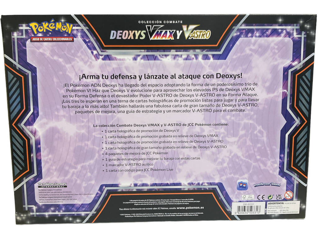 Pokémon TCG Collezione Combattimento VMax e V-Astro Bandai PC50331
