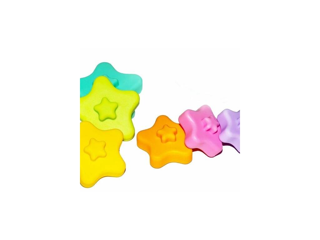 Set Stelle Impilabili Arcobaleno