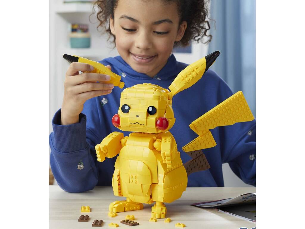 Mega Construx Pokémon Géant Pikachu Mattel FVK81