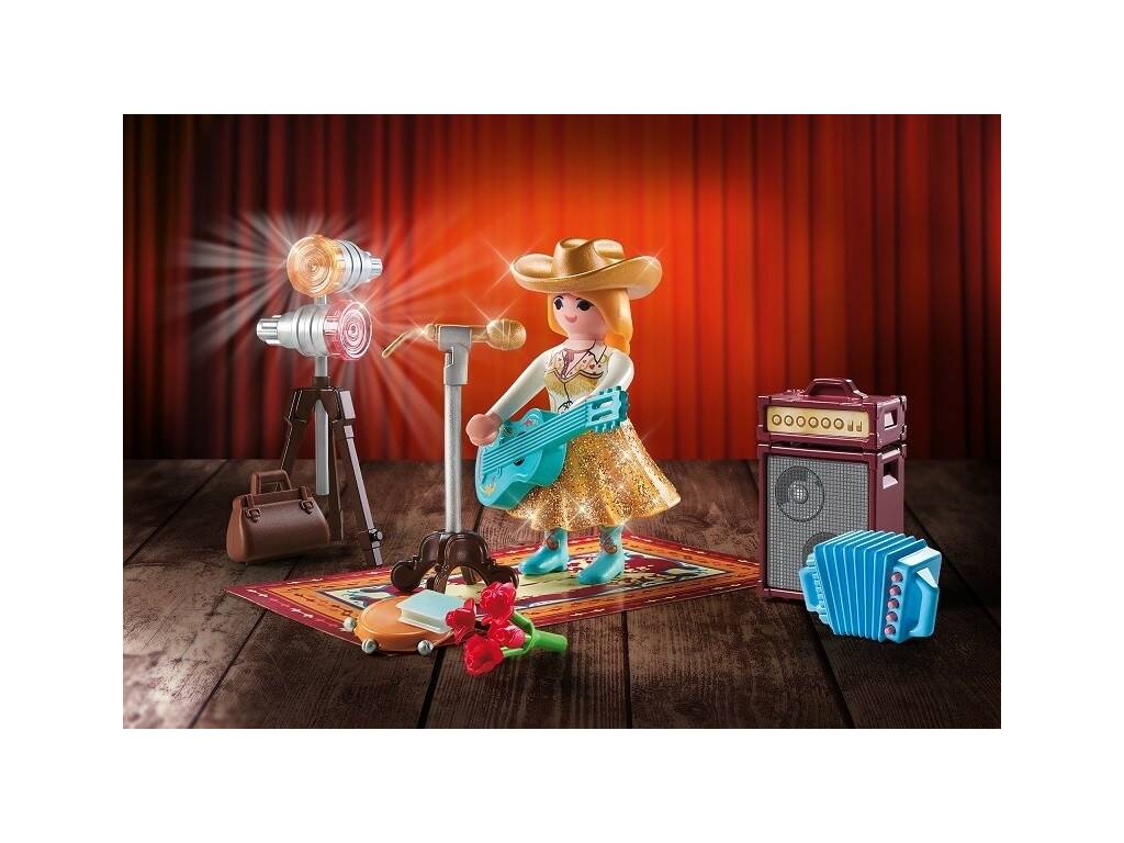 Playmobil Familie Country Musik Sänger 71184