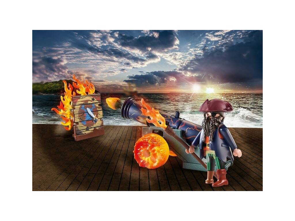 Playmobil Pirates Pirata con cannone 71189