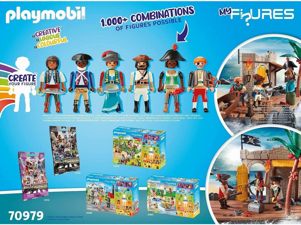 Playmobil Mes Figures L'île des pirates 70979