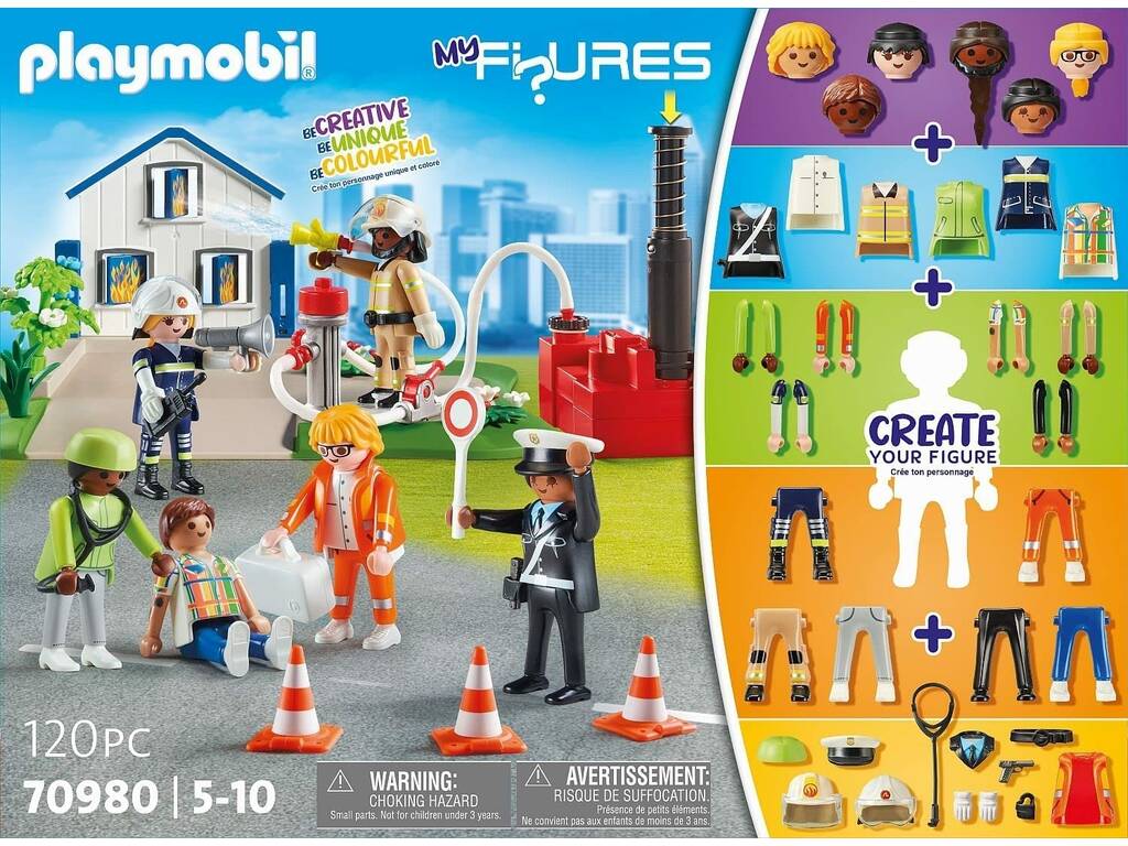 Playmobil My Figures Missão de Resgate 70980