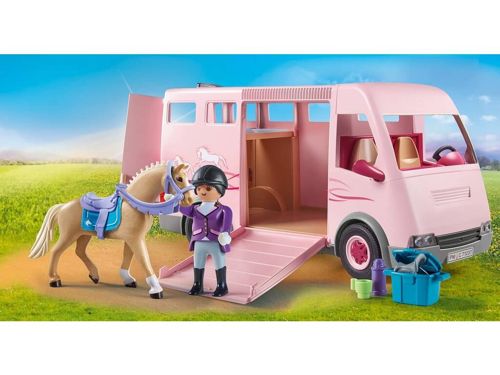 Playmobil Country Transport de Cheval 71237