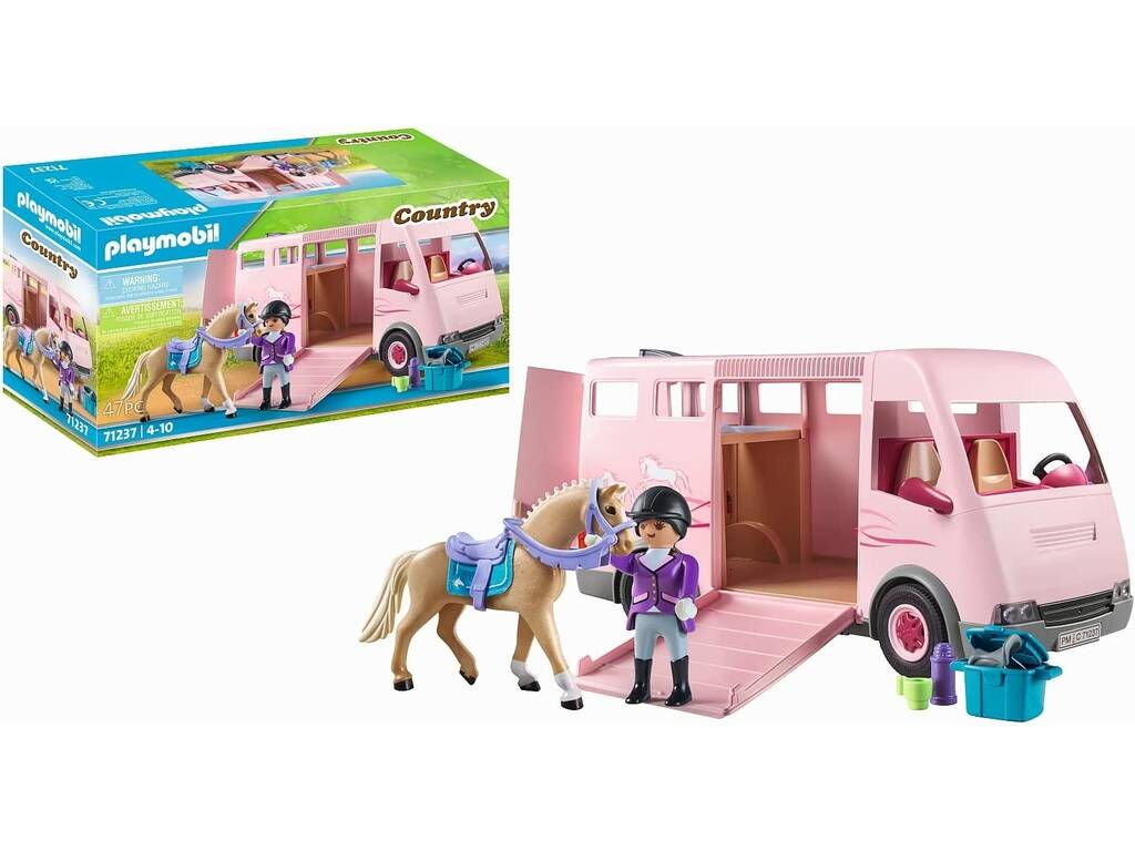Playmobil Country Transport de Cheval 71237
