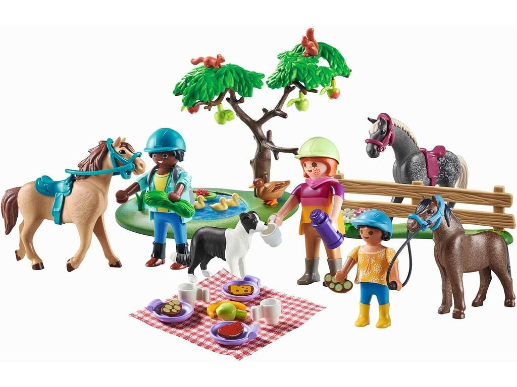 Playmobil Excursion pique-nique à la campagne avec chevaux 71239