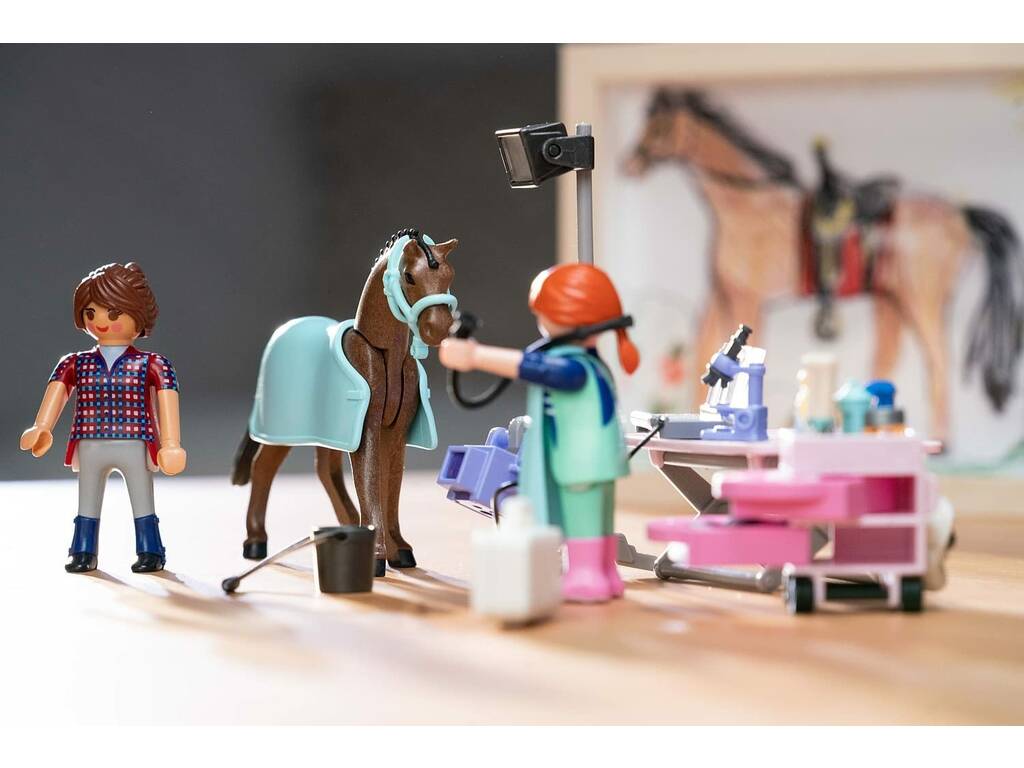 Playmobil Country Veterinario di cavalli 71241