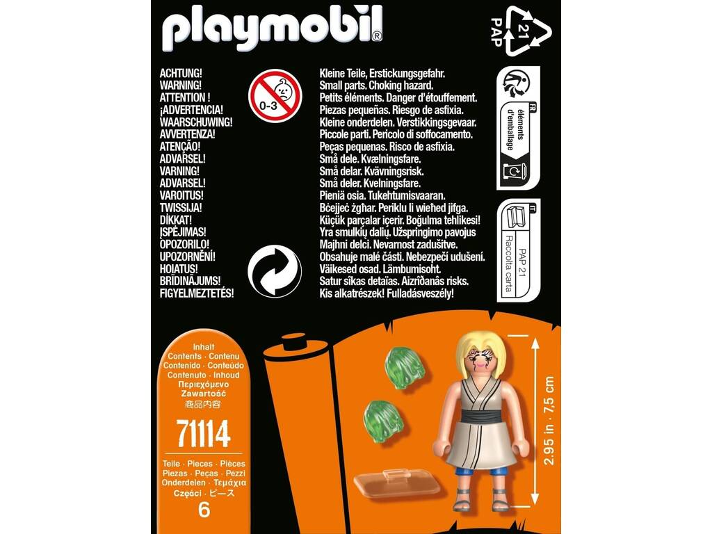 Playmobil Naruto Shippuden Tsunade Figure Tsunade 71114