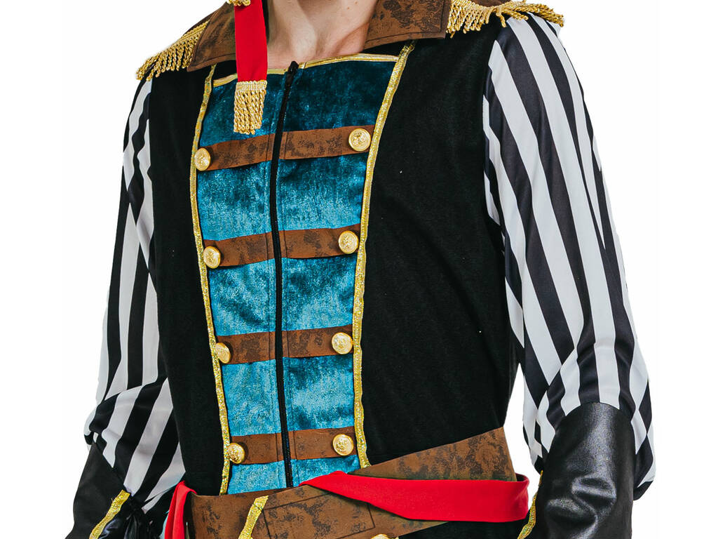 Costume Capitano Pirata Uomo Taglia M