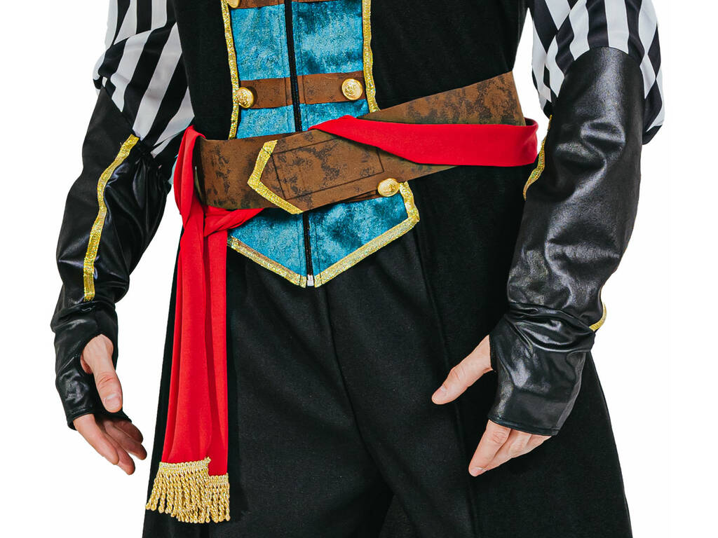 Costume Capitano Pirata Uomo Taglia M