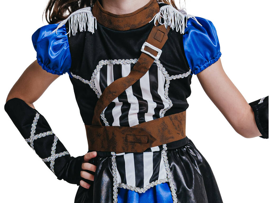 Costume Capitano Pirata Bambina Taglia S