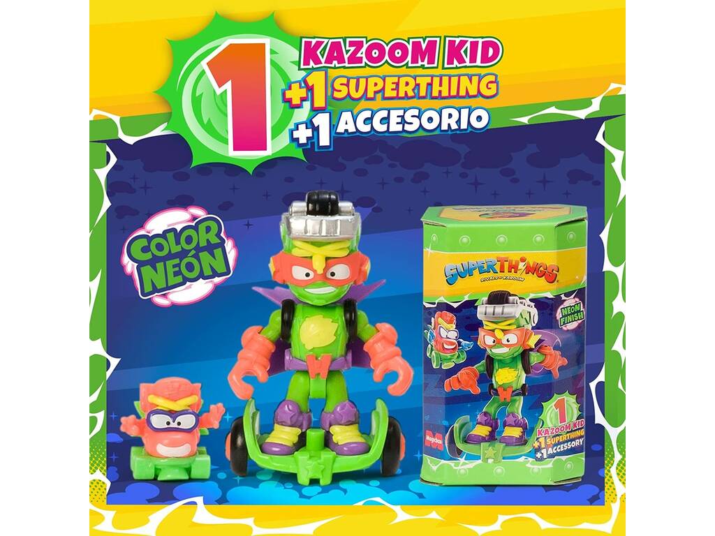 Superthing Neon Power Kazoom Kids Magic Box PST11D066IN00
