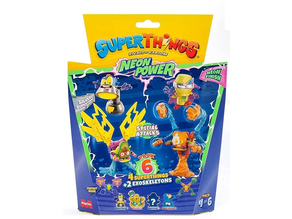 Superthing Neon Power Pack 6 Magic Box PST11B616IN00