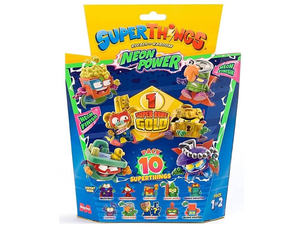 Superthing Neon Power Pack 10 Magic Box PST11B016IN00
