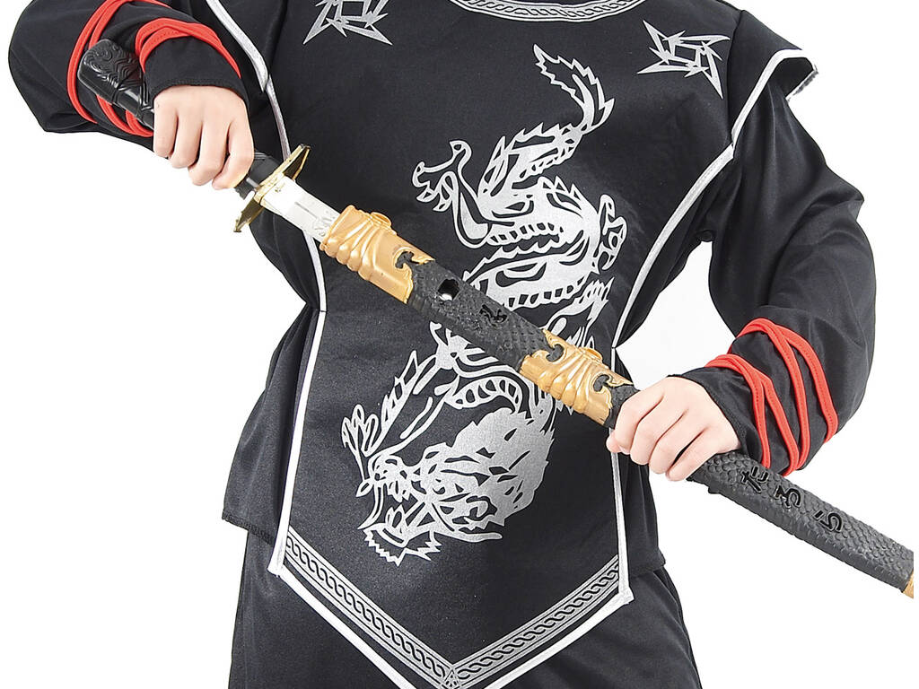 Costume Guerriero Ninja Bambino Taglia XL
