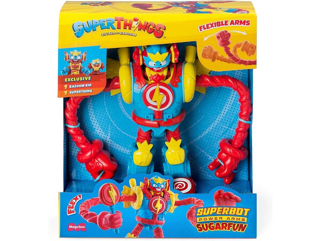 Superthings Superbot Power Arms Sugarfun Magic Box PSTSP116IN70